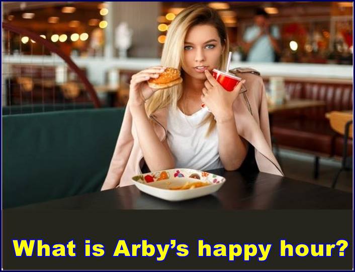 What is Arby’s happy hour