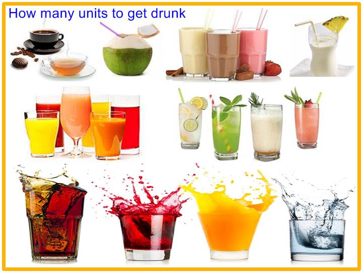 How many units to get drunk